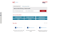 Desktop Screenshot of lzjobs.de