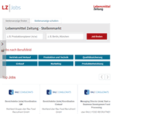 Tablet Screenshot of lzjobs.de